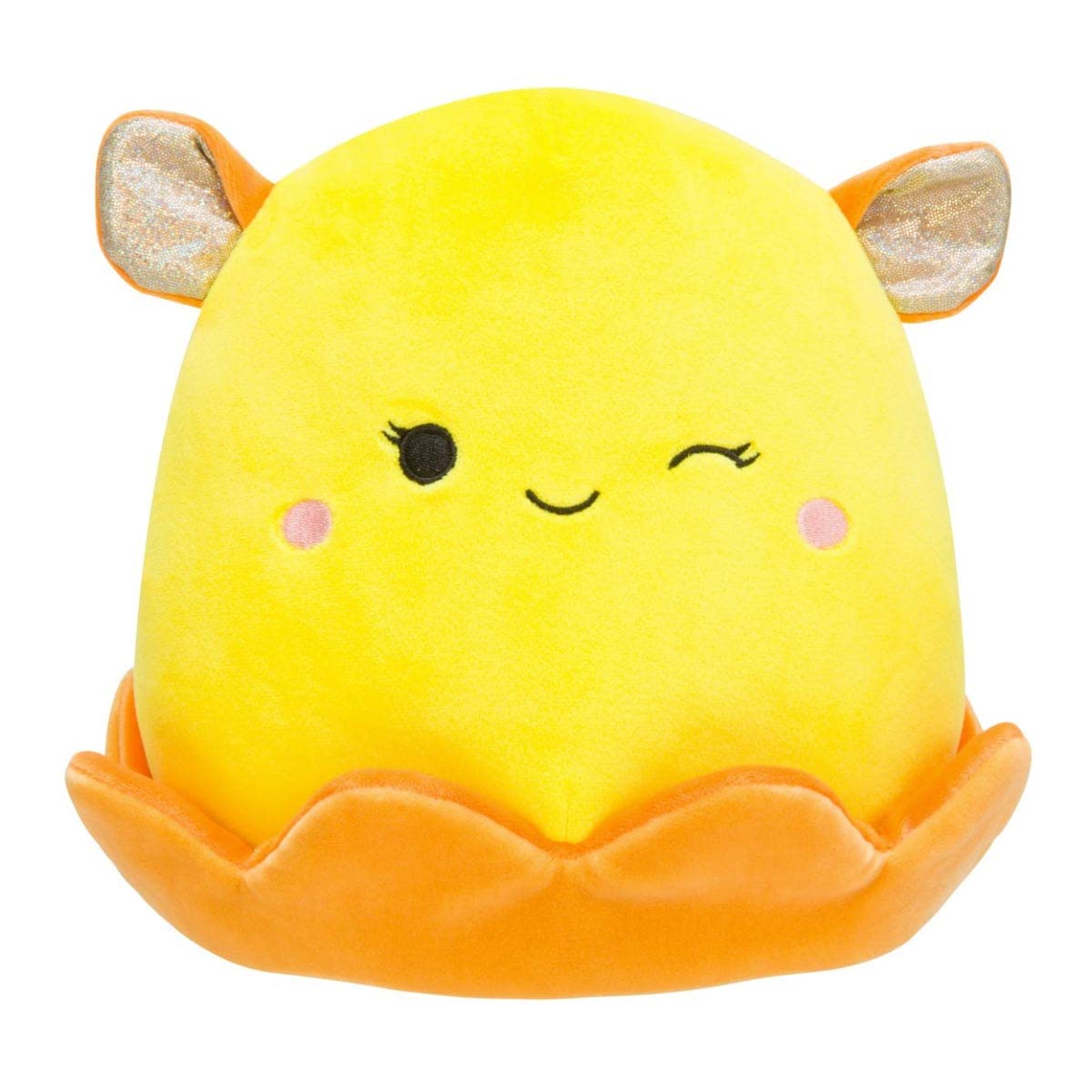 Squishmallows 7.5-Inch Bijan The Dumbo Octopus Plush - Add Bijan to Your Squad, Ultrasoft Stuffed Animal Medium-Sized Plush Toy, Official Kelly Toy