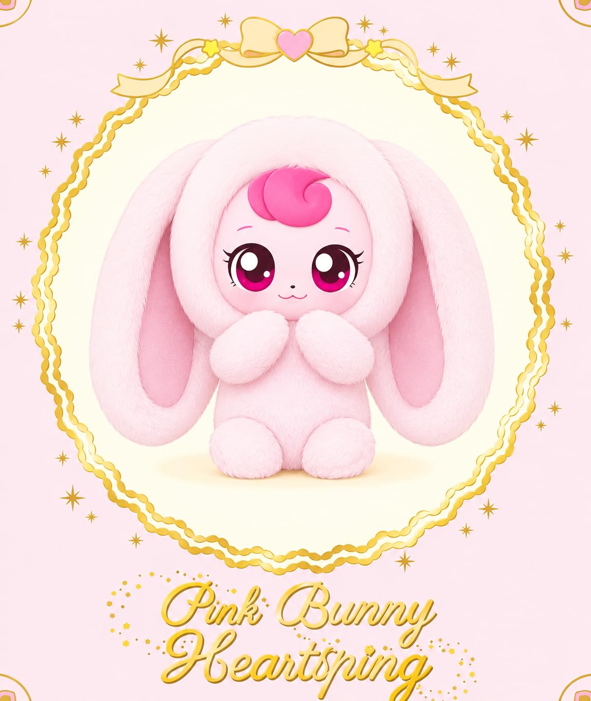 RaoNEE Princess Catch Teenieping Season 6 Plush Doll 8" Pink Bunny Heartsping 2026 NEW