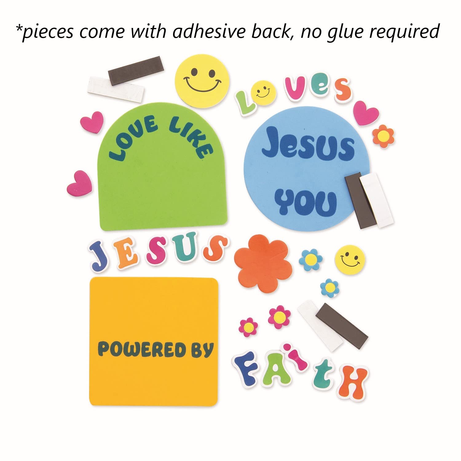 Fun Express Retro Faith Craft Kits - Christian Religious Crafts for Kids Creative DIY Projects for Church School Religious Activities & Sunday School