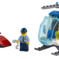 LEGO City Police Helicopter Building Kit; Cool Police Helicopter Toy 60275, New 2021 (51 Pieces)