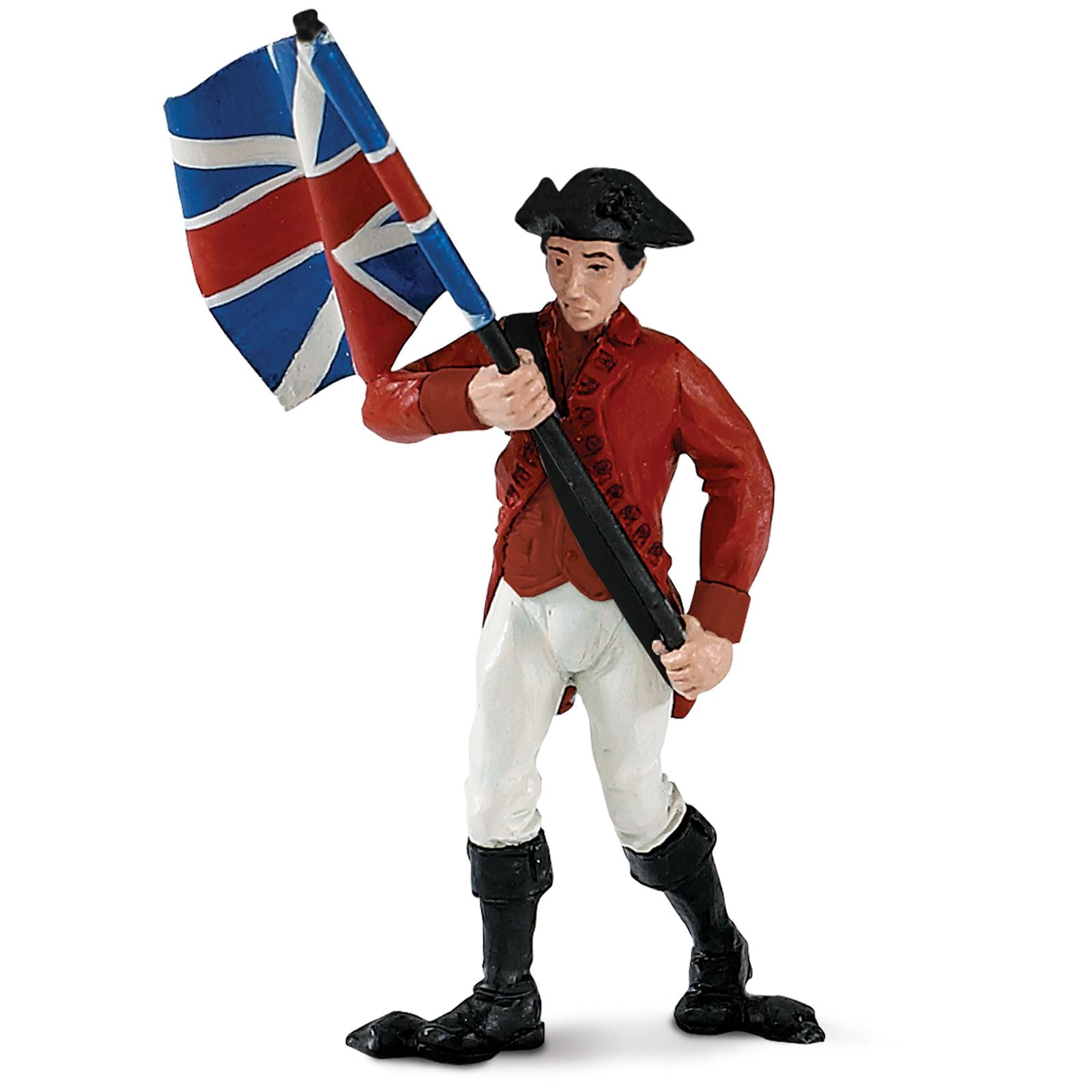 Safari Ltd. Revolutionary War British Army Designer TOOB - Set of 6 Detailed Miniature Figures Including General Cornwallis - Educational Toy