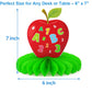 Back to School Decorations - 9PCS Honeycomb Centerpieces, Back to School Party Decorations for Classroom, Teacher Desk, First Day of School Table
