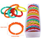 COLVWOFA 24 Pack Baby Rings Link Toys for Hanging Toy, Connecting Rings Toys for Infant Boy Girl, Early Learning Toys Car Seat and Stroller Travel