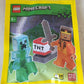 LEGO Minecraft Mini Set: Hero Minifigure with Charged Creeper