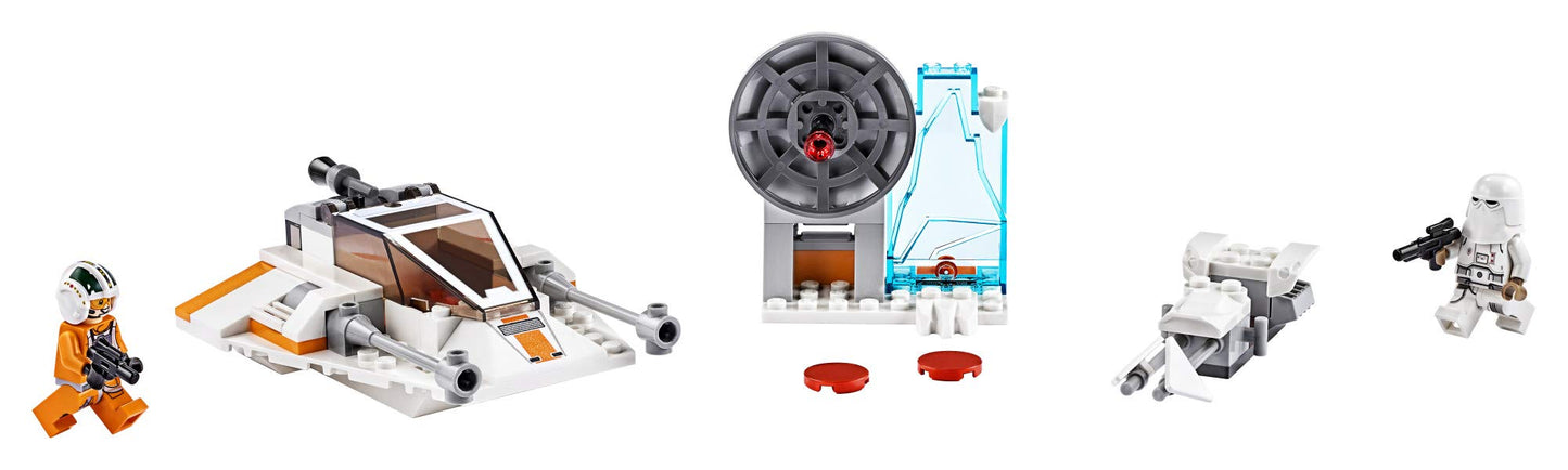 LEGO Star Wars Snowspeeder 75268 Starship Toy Building Kit; Building Toy for Preschool Children Ages 4+ (91 Pieces)
