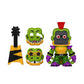 Funko Five Nights at Freddy's (FNAF) Snap: Montgomery Gator and Glamrock Chica, 2-Pack - Collectable Vinyl Figure - Gift Idea - Official Merchandise