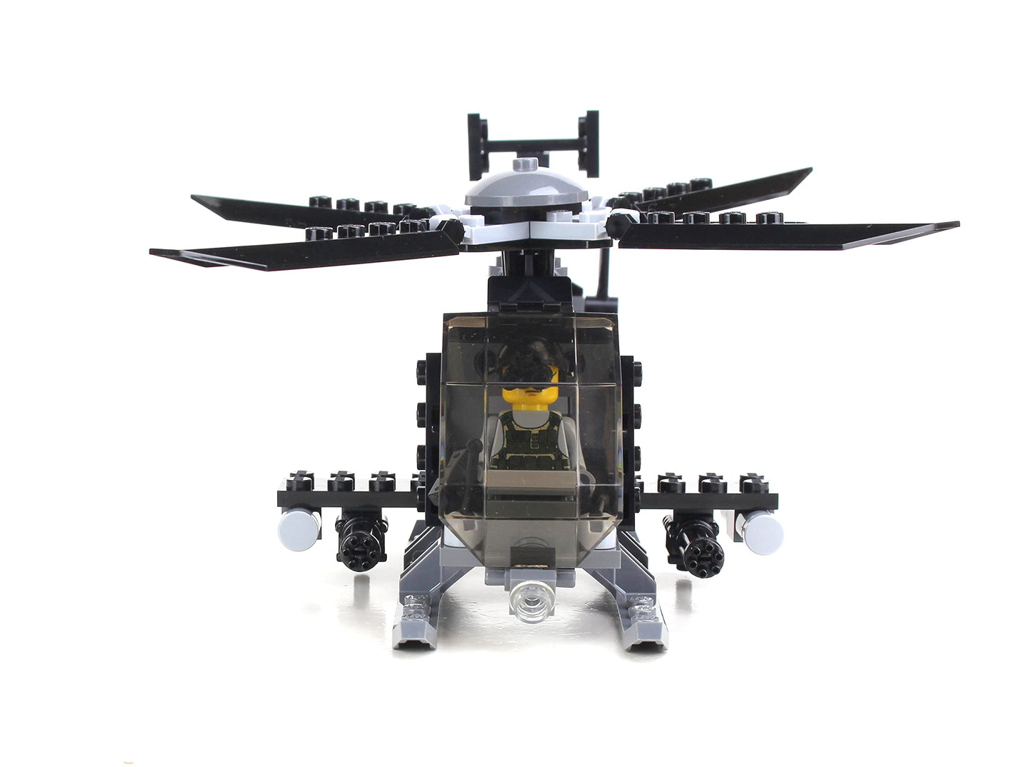 Battle Brick Collectible Ah-6 Little Bird Set with 1 Figure Custom Set
