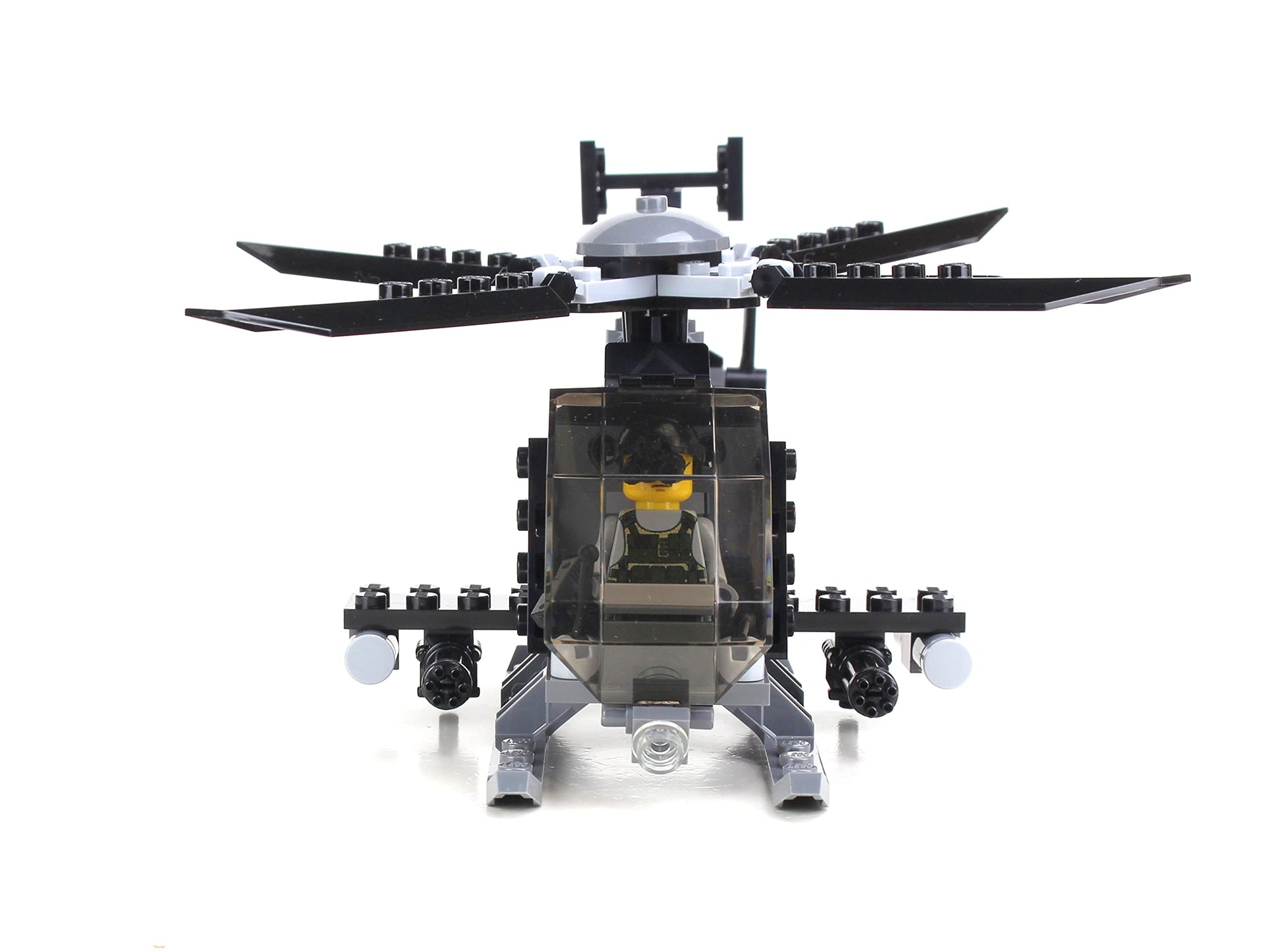 Battle Brick Collectible Ah-6 Little Bird Set with 1 Figure Custom Set