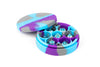 Metallic Dice Games FanRoll Silicone Round Dice Case: Purple/Gray/Light Blue, Role Playing Game Dice Accessories for Dungeons and Dragons