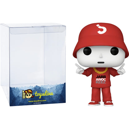 Funko Jabbawockee z : P o p ! Icons Vinyl Figurine Bundle with 1 Compatible 'ToysDiva' Graphic Protector (072-59394 - B)
