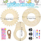 Kids Arts and Crafts Bird Feeders for Outside, 3 Pack DIY Wooden Paint Kits Outdoor Educational Fun Kids Crafts Hanging Sunflower Donut Avocado Bird