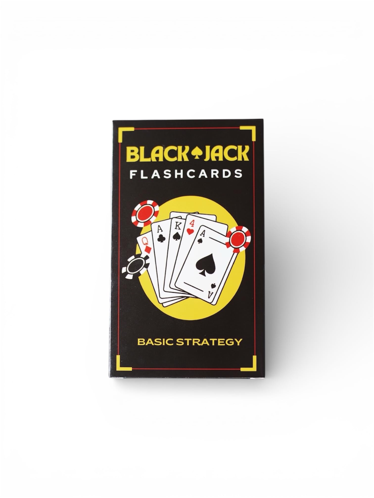 Blackjack Basic Strategy Flash Cards for Beginners - Learn How to Play & Win at Blackjack | Easy-to-Use Training Deck - Master Blackjack Strategy