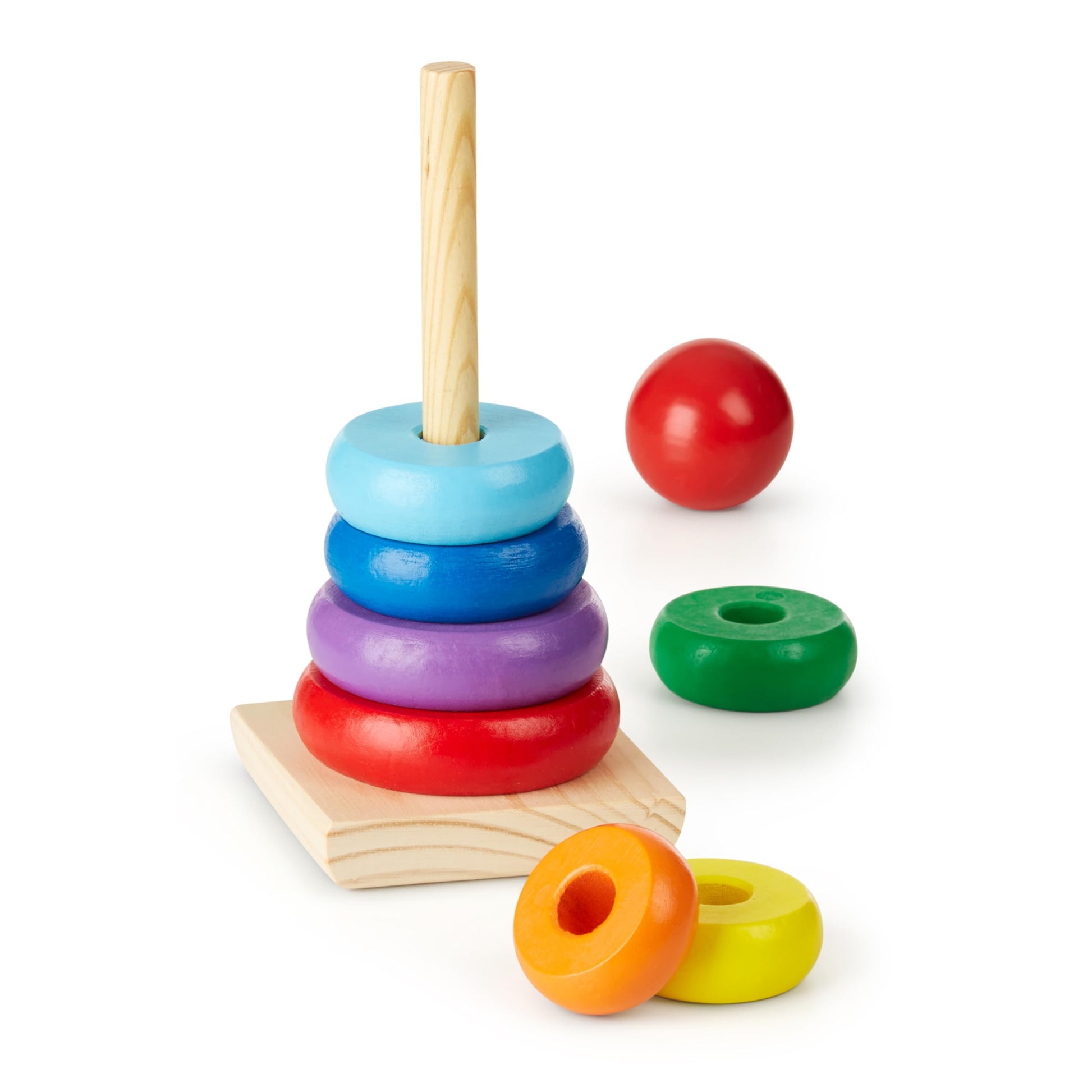 Melissa & Doug, Toy Stacker Rainbow