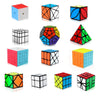 Speed Cubes, [13Pack] Speed Cube Set - Megaminx Mirror Pyramid Fluctuation Angle Wheel Square King Puzzle Cube Collection Speed Cube Bundles for Kids