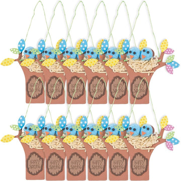 Spring Bird Nest Sign Craft Kit -12 - Crafts for Kids and Fun Home Activities