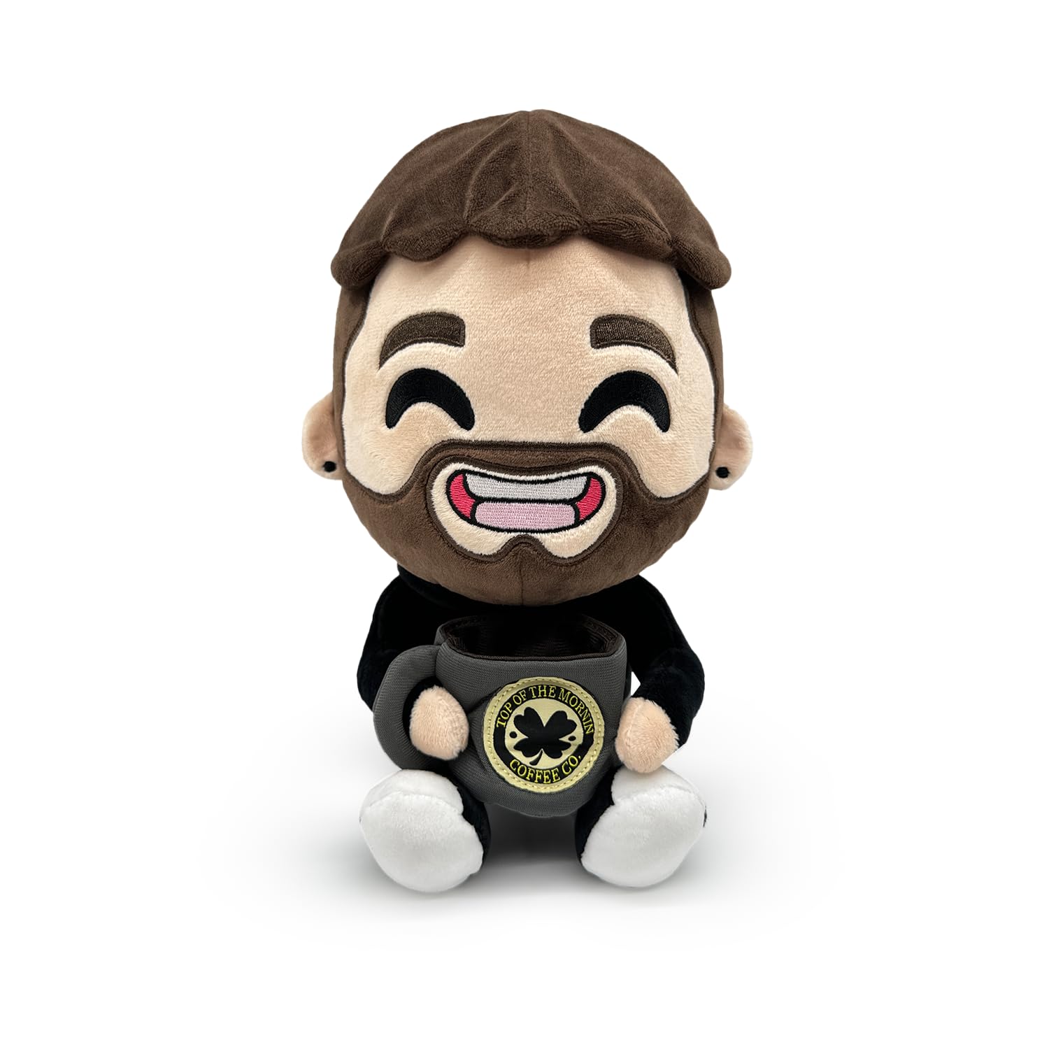 Youtooz Jacksepticeye Top of the Morning Coffee 9" Plush, Collectible Top of the Morning Coffee from Jacksepticeye Plush Collection
