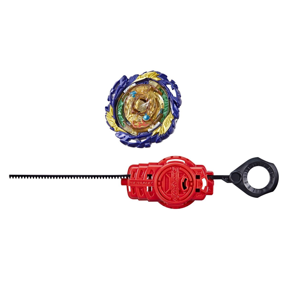 Beyblade Burst QuadDrive Vanish Fafnir F7 Spinning Top Starter Pack - Stamina/Balance Type Battling Game with Launcher, Toy for Kids