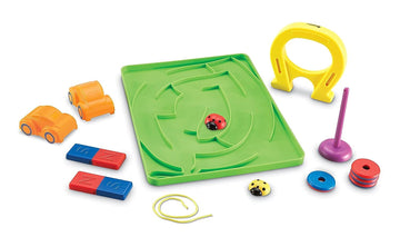 Learning Resources STEM Magnets Activity Set, Science Lessons, 24 Pieces, Ages 5+