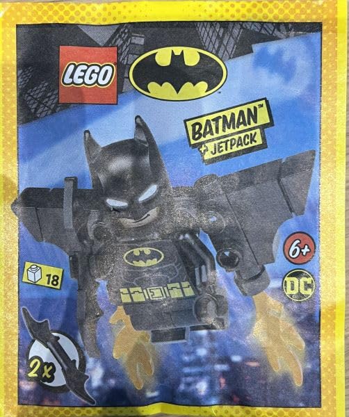 LEGO Superheroes: Batman Minifigure with Jetpack