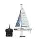 PLAYSTEAM Voyager 400 2.4GHz RC Motor Powered Sailboat in Blue - 26" Tall