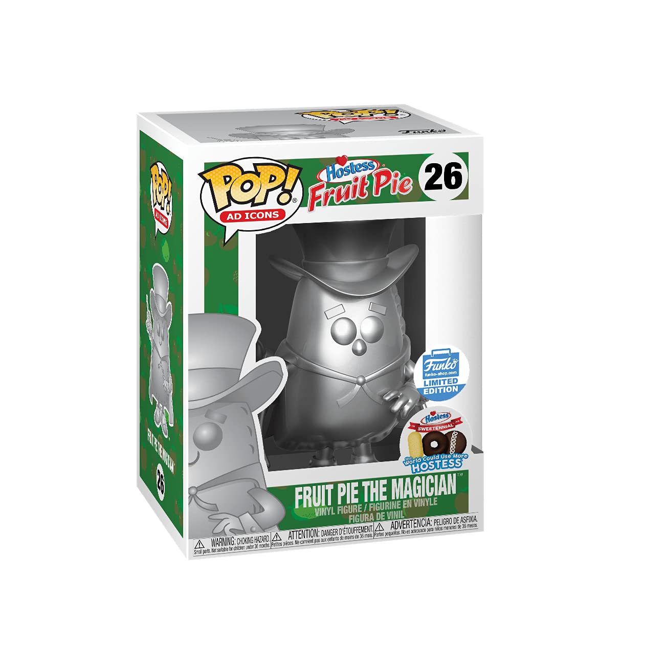 Funko POP! Ad Icons #26 Fruit Pie The Magician platinum Funko Shop Exclusive
