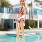 Barbie Then and Now 1959-2009 50th Anniversary Bathing Suit Doll