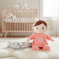 Linzy Toys Soft Plush Doll - 10" My First Doll with Floral Headband, Safe for All Ages, Stuffed Plush Doll for Girls, Adorable Toddler Girl Toys,Ideal
