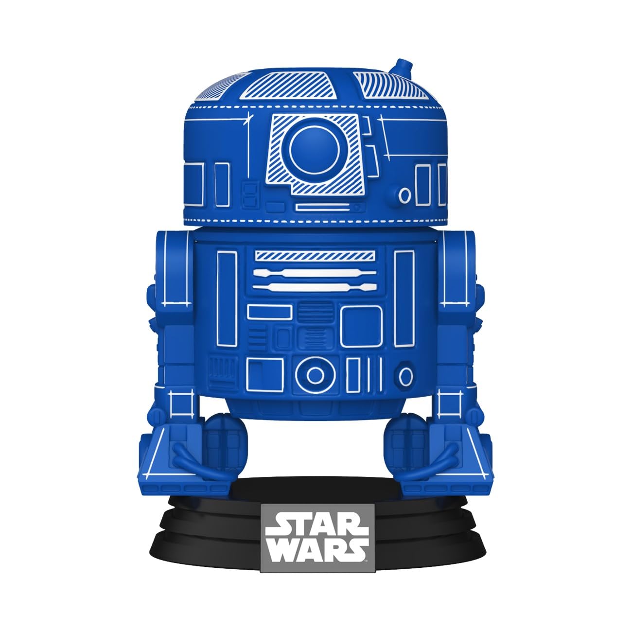 Funko Pop! Star Wars: R2-D2 -Blueprint - Collectable Vinyl Figure - Gift Idea - Official Merchandise - Toys for Kids & Adults - Star Wars Fans - Model
