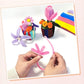 200pcs Pipe Cleaners, Glitter Silver Pipe Cleaners Craft Supplies,Thick Chenille Stems Fuzzy Wire Sticks Holiday Decorations and School Supplies