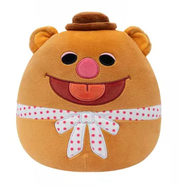Squishmallows Muppets Fozzie Bear 8 Inch Plush