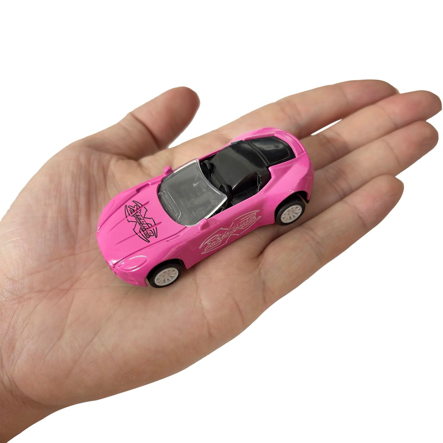 8-Pack Die-Cast Metal Pull Back Toy Cars - Mini Alloy Vehicles for Kids, Party Favors, Birthday Gifts