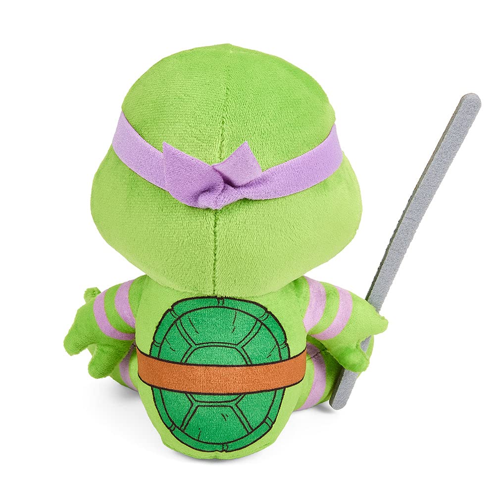 Kidrobot Teenage Mutant Ninja Turtles Donatello 7.5 Inch Phunny Plush
