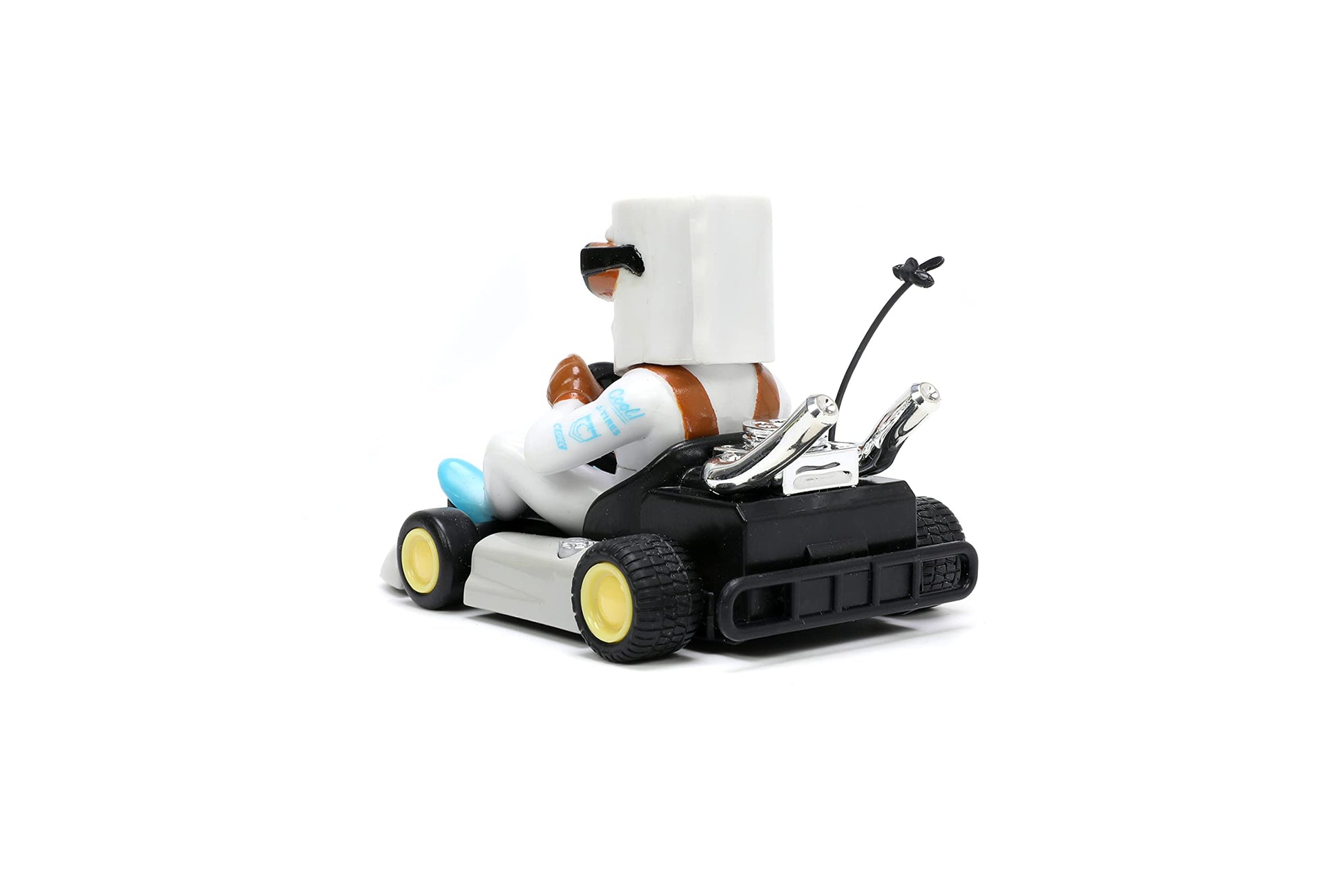 Jada Toys Fart Karts Cool Wipes Pull Back Car, 3.5” Toys for Kids Ages 6+ (32789)