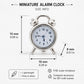 Miniature Alarms Dollhouse Decoration Accessories, 1/12 Scale, 1:12 Scale Miniature Scene Dollhouse Ornaments Decorative Accessory,Clock for DIY Craft