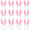 Max Fun 12PCS Easter Bunny Ears Headbands Accessory for Kids Party Favors