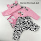 GUESSBELLY Reborn Dolls Clothes for 20-22 Inch Newborn Baby Doll Reborn Baby Clothes, Baby Doll Clothes Outfit Accessories Fit 50-55 CM Reborn Baby