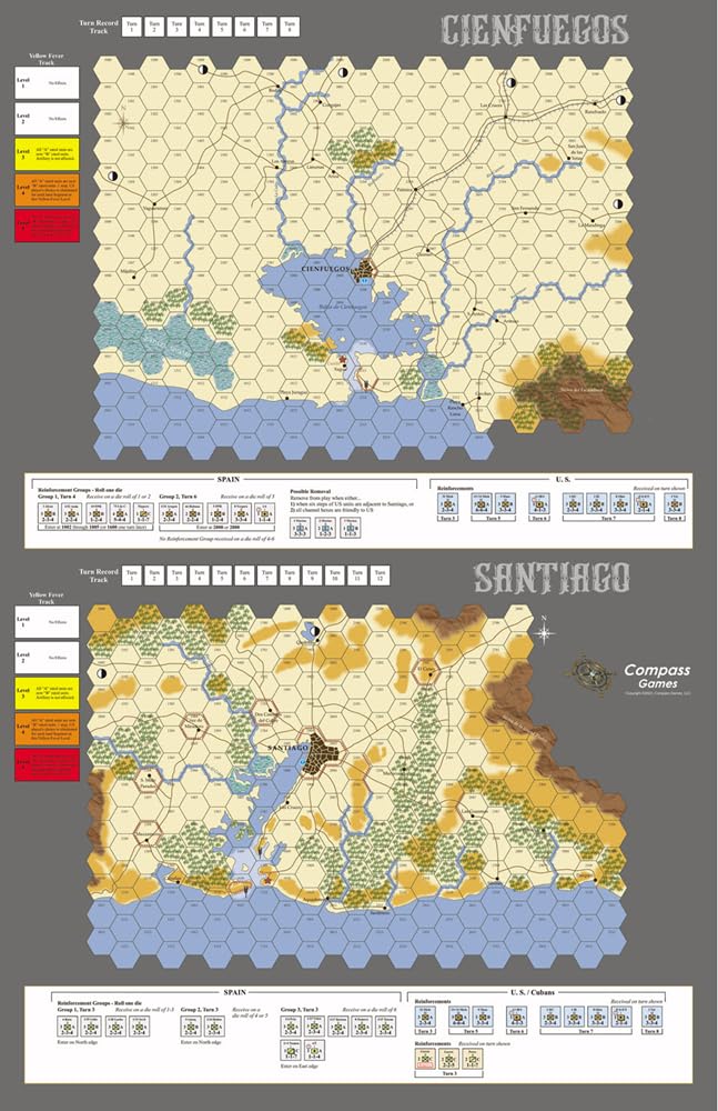Compass Games 1126 The Spanish-American War, 1898