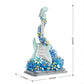 Conlinktion Flower Bouquet Guitar Building Blocks Set, 1125PCS Music Instruments Guitar Bricks Set, Gifts for Adults and Kids (bass)