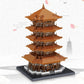 JOMIOD Chinese Architecture Micro Building Blocks Set, 4748 Pieces Yellow Crane Tower, World Famous Architecture Collectible Model Building Kit
