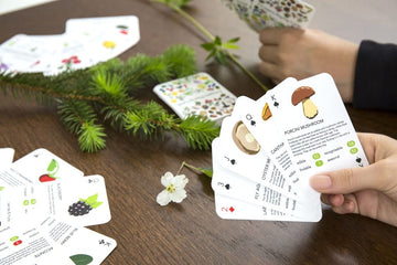Kikkerland Foragers Playing Cards, 1 EA