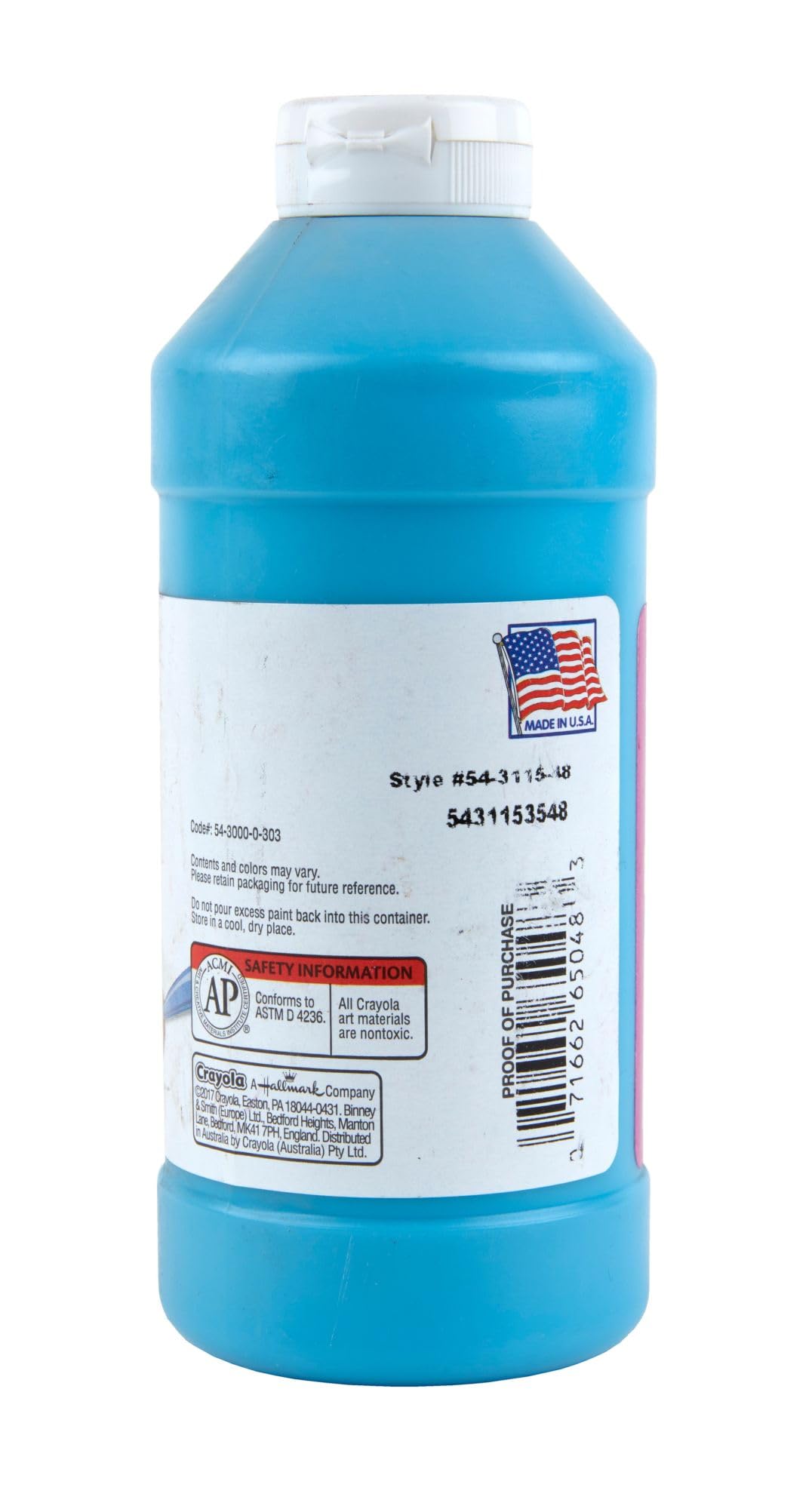 Binney & Smith Artista II Tempera Paint, Turquoise