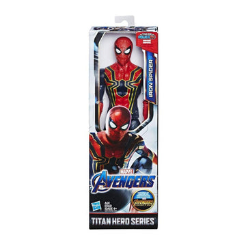 Marvel Avengers Titan Hero Series Iron Spider 12"-Scale Super Hero Action Figure with Titan Hero Power Fx Port