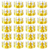 Aniann 28 Pack Gold Paper Crown Gold Foil Party Crown Hat Cap for Birthday Celebration Baby Shower Photo Props (2 Styles)