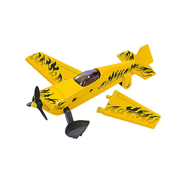 SIKU 1866, Lorry with Sport Airplane, 1:87, Metal/Plastic, Red/Yellow, Detachable Wings