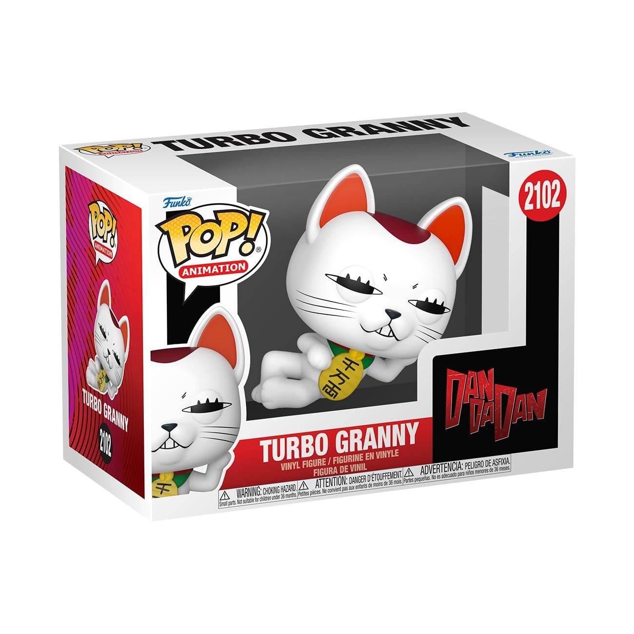 Funko Pop! Animation: Dandadan - Turbo Granny - Collectable Vinyl Figure - Gift Idea - Official Merchandise - Toys for Kids & Adults - Anime Fans