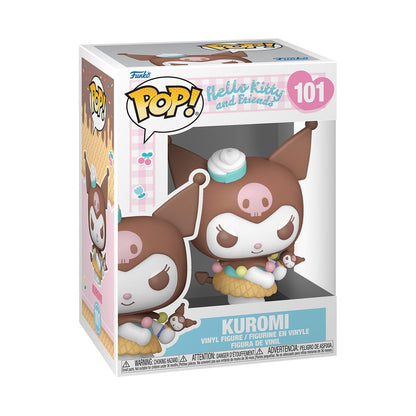 Funko Pop Sanrio: Hello Kitty - Kuromi - (Icecream) - Collectable Vinyl Figure - Gift Idea - Official Merchandise - Toys for Kids & Adults - Anime