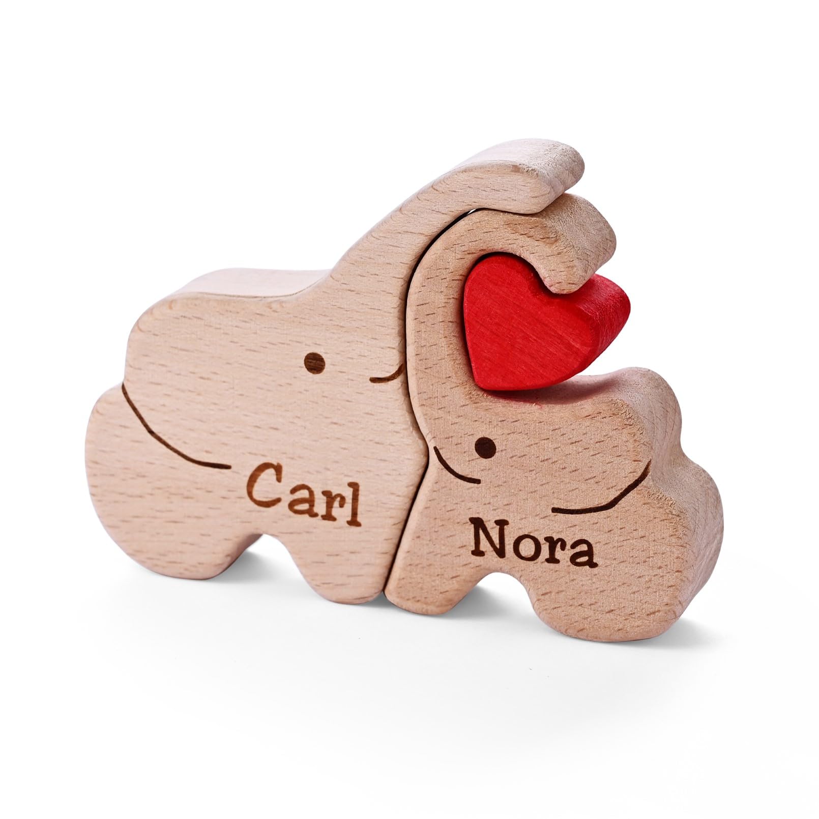 Personalized Family Puzzle (Elephant)