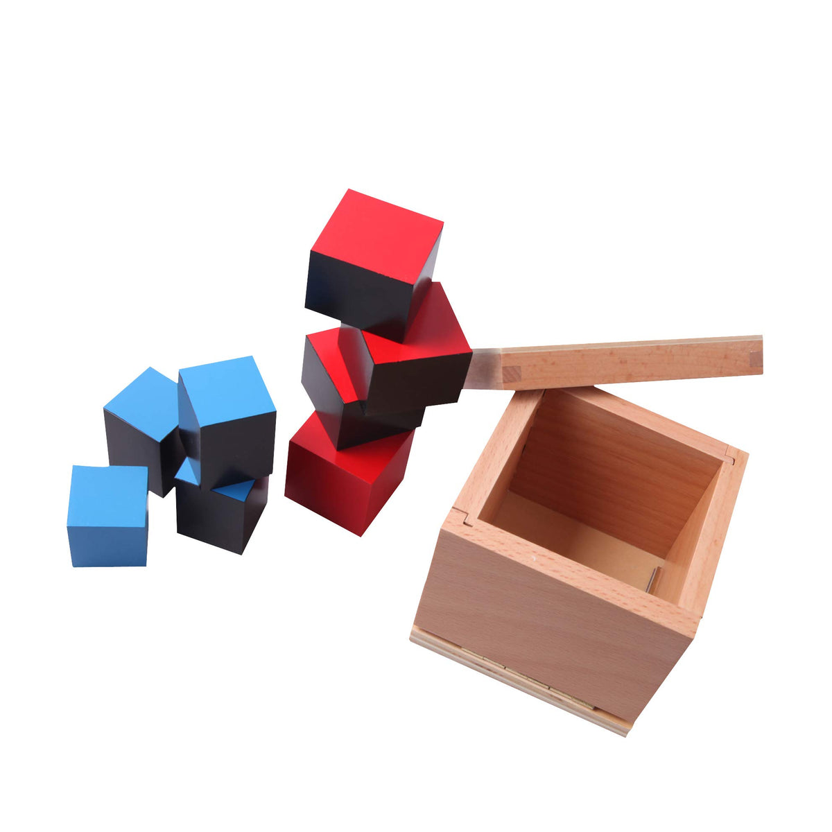 Adena Montessori Binomial Cube Sensorial Toy, 3y+