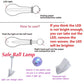 20 LED Light Up Balloons, 12 inch Neon Balloons Mixed Colors Flashing Lasts 24 Hours Glow in the dark for Birthday Glow Party Favors Supplies Wedding