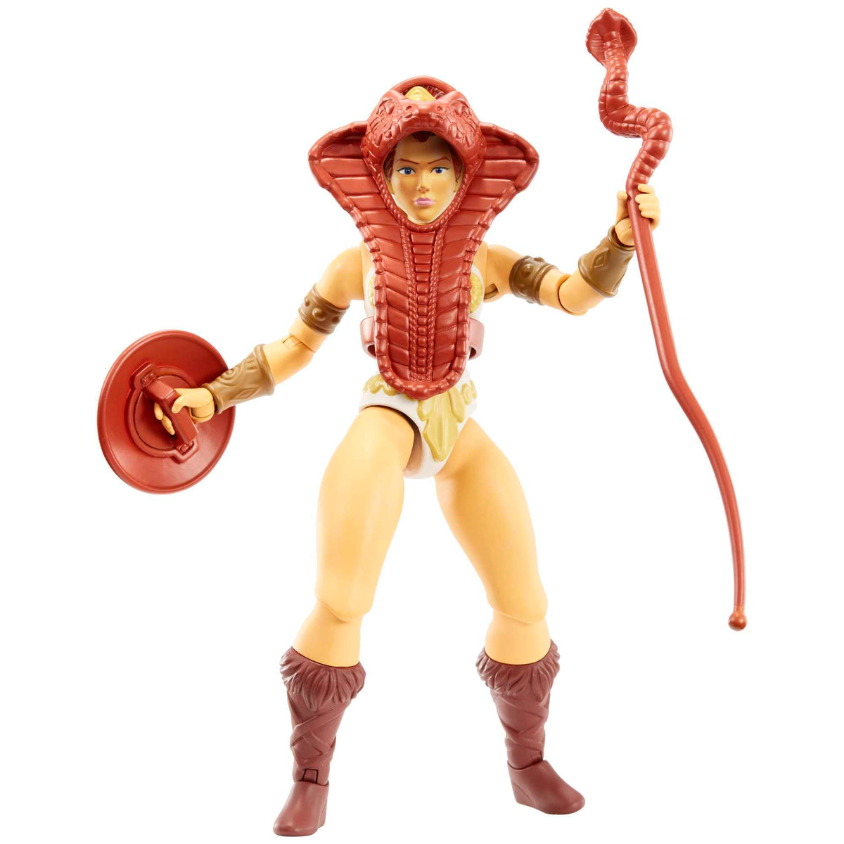 Masters of The Universe Origins Teela 5.5-in Action Figure, Battle Figure for Storytelling Play and Display, Gift for 6 to 10-Year-Olds and Adult